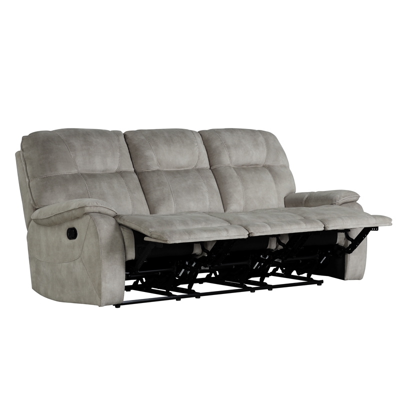 Parker Living Cooper Shadow Natural Manual Glider Reclining Sofa and 2 Recliners