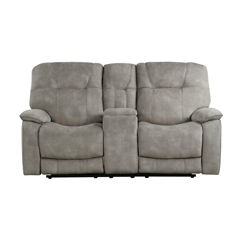 Parker Living Cooper - Shadow Natural Manual Reclining Sofa and Loveseat