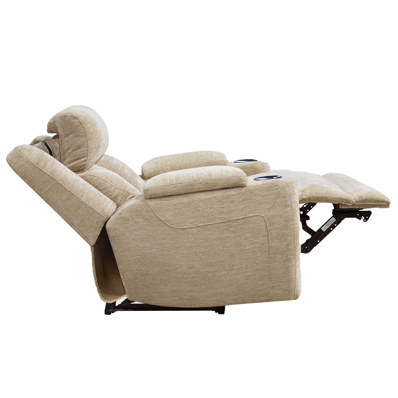 Parker Living Dalton - Lucky Fawn Power Reclining Sofa and Two Recliners