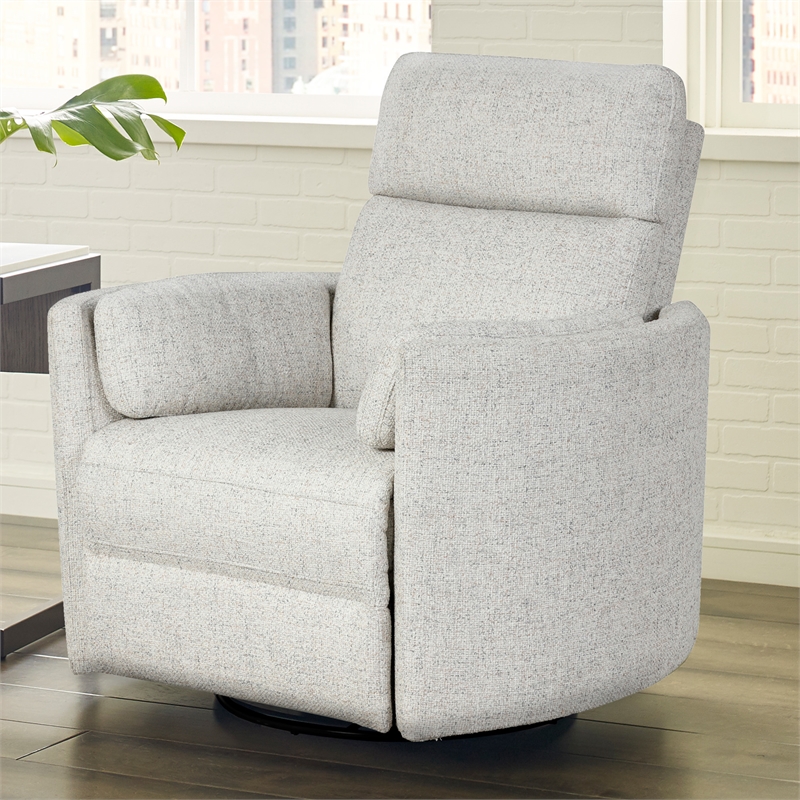 Parker Living Radius Natural Beauty Quartz Power Swivel Glider Recliner Two Pack