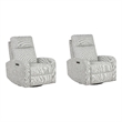 Parker Living Thriller Natural Beauty Multi Power Swivel Glider Recliner 2 Pack