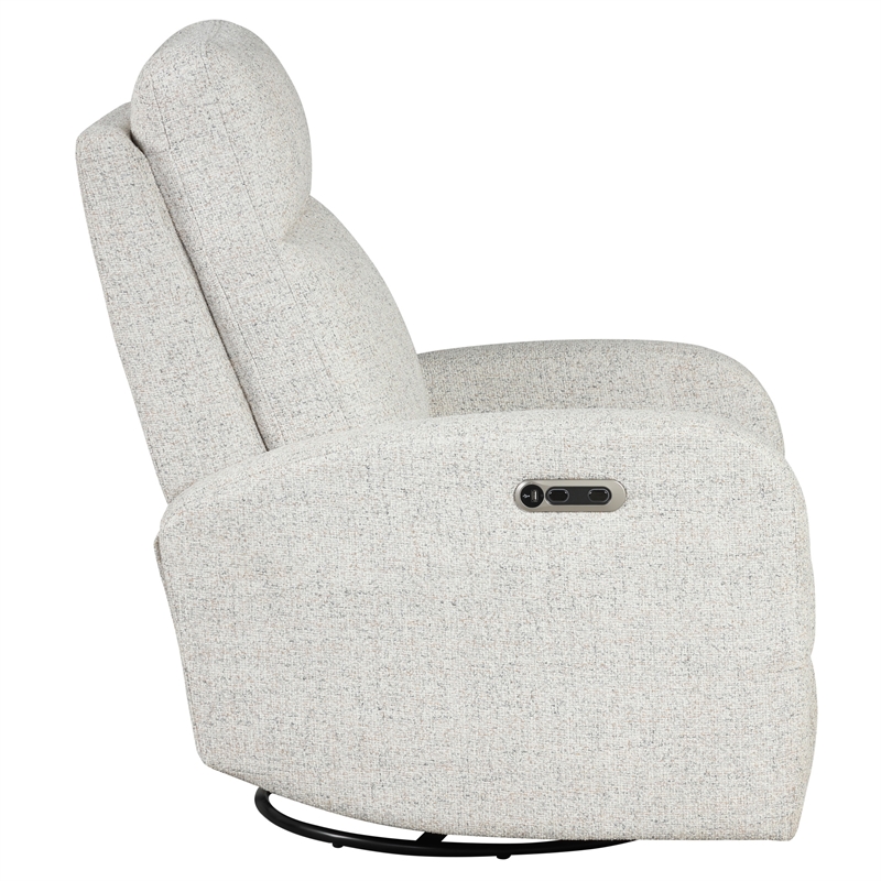 Parker Living Thriller Natural Beauty Quartz Power Swivel Glider Recliner 2 Pack