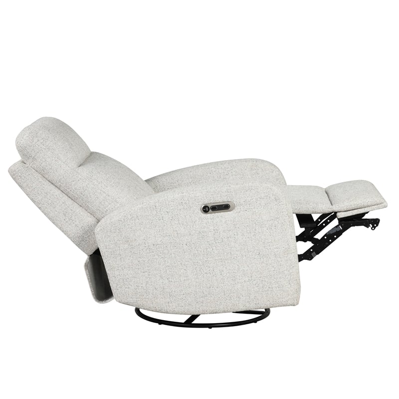 Parker Living Thriller Natural Beauty Quartz Power Swivel Glider Recliner 2 Pack