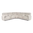Parker Living Modesto Buttercream 7 Piece Modular Power Reclining Sectional
