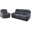 Parker Living Dalton - Lucky Charcoal Power Reclining Sofa and Recliner