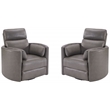 Parker Living Radius - Florence Heron - Power Swivel Glider Recliner Two Pack