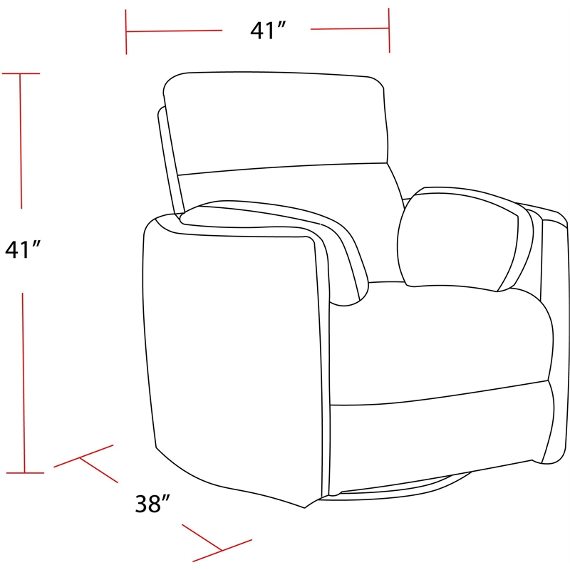 Parker Living Radius - Florence Heron - Power Swivel Glider Recliner Two Pack