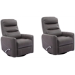 Parker Living Hercules - Haze Swivel Glider Recliner Two Pack