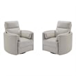 Parker Living Radius - Florence Ivory - Power Swivel Glider Recliner Two Pack