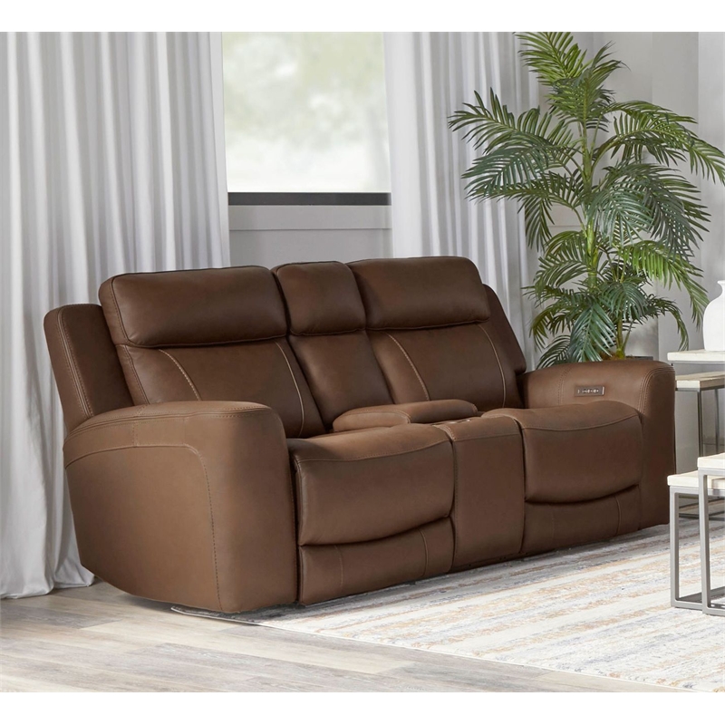 Parker Living Calgary - Autumn Umber Power Reclining Sofa and Loveseat