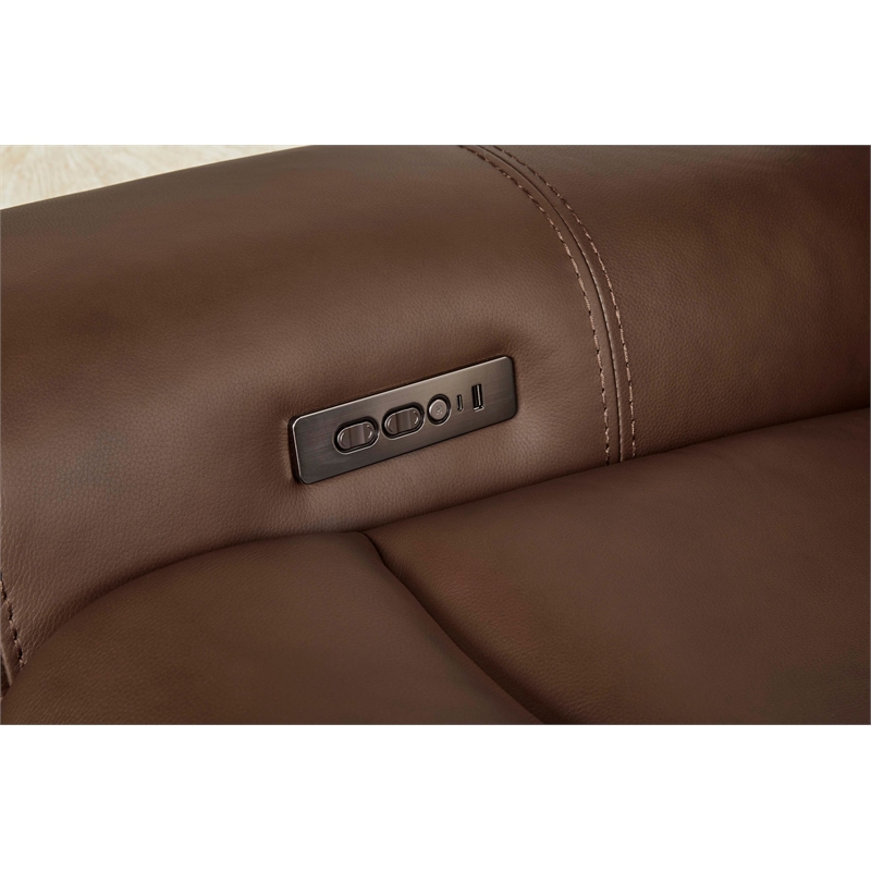 Parker Living Calgary - Autumn Umber Power Reclining Sofa and Loveseat