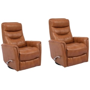 Parker Living Gemini - Butterscotch Swivel Glider Recliner Two Pack