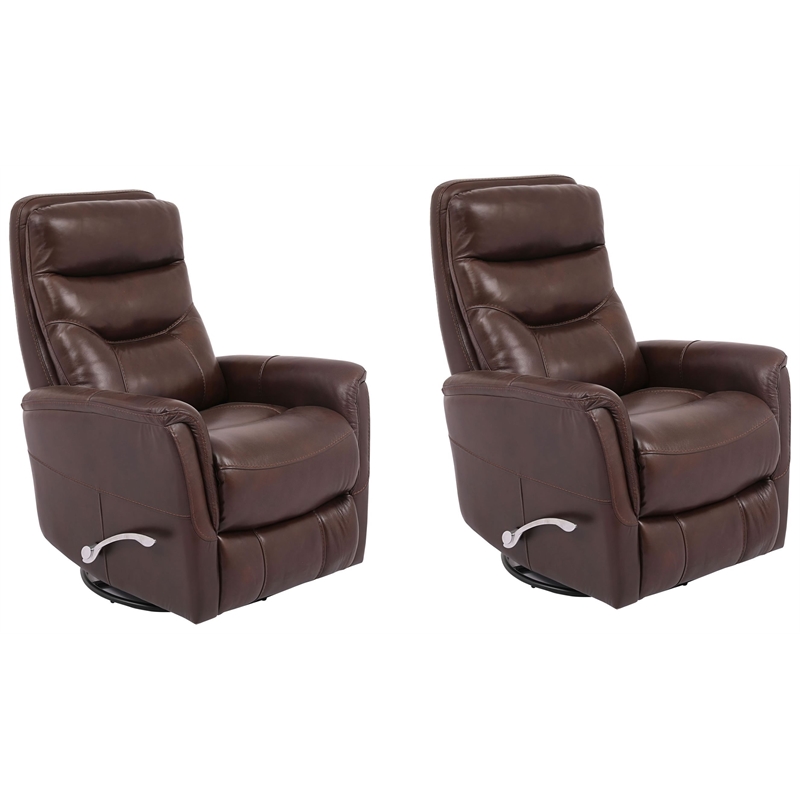 Parker Living Gemini - Robust Swivel Glider Recliner Two Pack