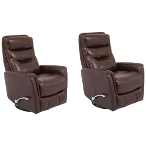 Parker Living Gemini - Robust Swivel Glider Recliner Two Pack