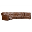 Rockford Verona Saddle 7 Piece Power Reclining Adjustable Headrests Sectional