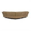Parker Living Momentum Cashew 6 Piece Power Reclining Headrests Sectional