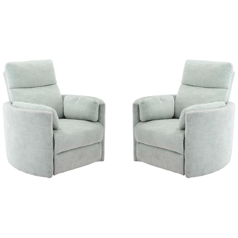 Parker Living Radius - Windstream Power Swivel Glider Recliner Two Pack