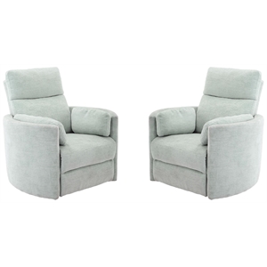 Parker Living Radius - Windstream Power Swivel Glider Recliner Two Pack