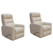 Parker Living Hercules - Oyster Swivel Glider Recliner Two Pack