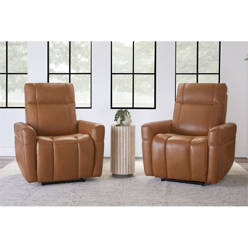 Parker Living Bradford Steamboat Ecru Power Zero Gravity Recliner Two Pack