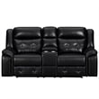 Parker Living Clayton Phantom Manual Console Loveseat