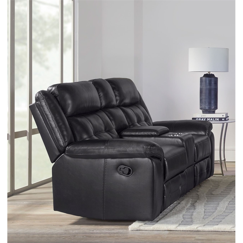 Parker Living Clayton Phantom Manual Console Loveseat