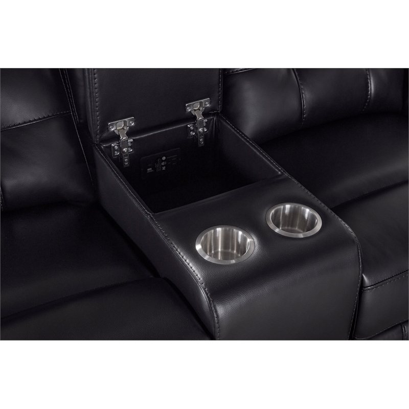 Parker Living Clayton Phantom Manual Console Loveseat