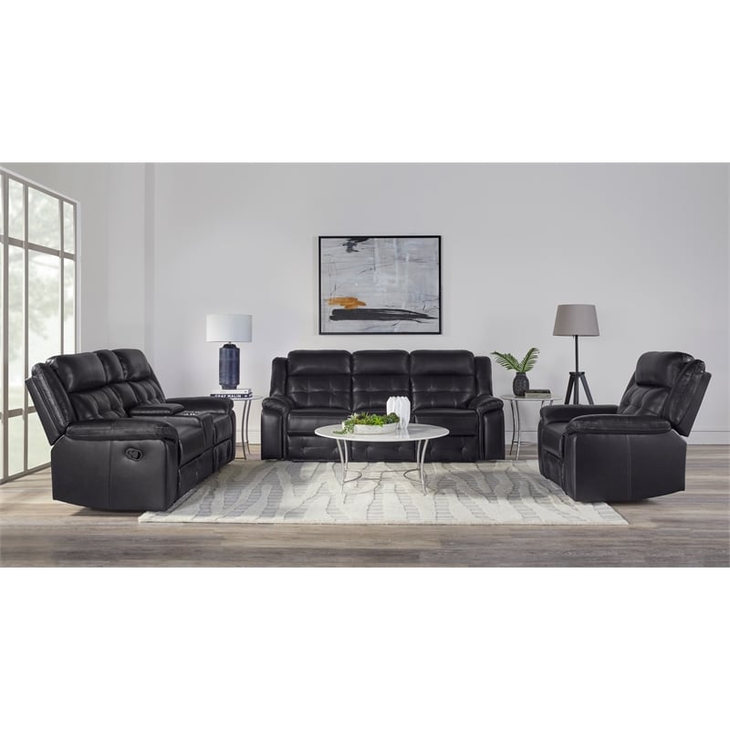 Parker Living Clayton Phantom Manual Console Loveseat
