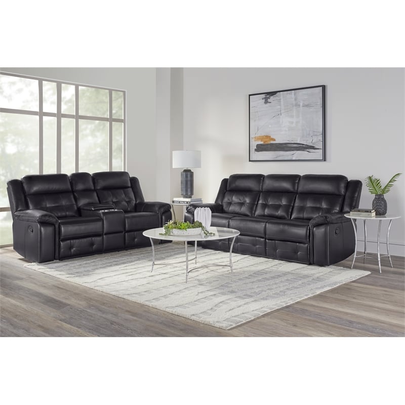Parker Living Clayton Phantom Manual Console Loveseat