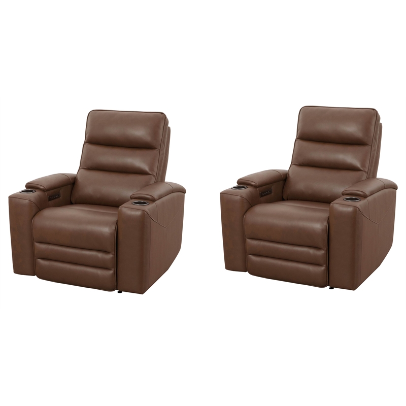 Parker Living Nexus Autumn Umber Power Zero Gravity Recliner Two Pack