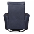 Parker Living Remmington Vintage Navy Power Swivel Glider Recliner