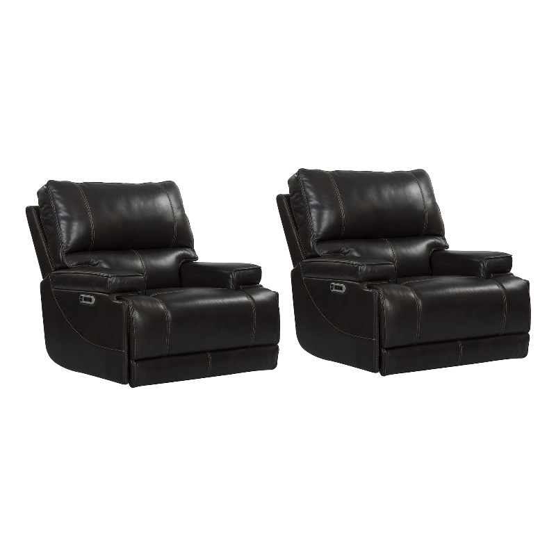 Parker Living Whitman Verona Coffee Cordless Power Recliner Two Pack