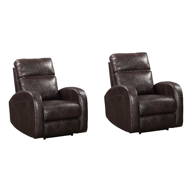 Parker Living Devin Pebble Brown Power Recliner Two Pack