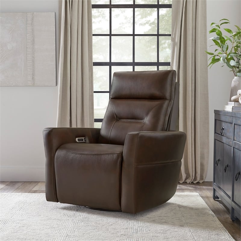 Parker Living Remmington Auburn Power Swivel Glider Recliner