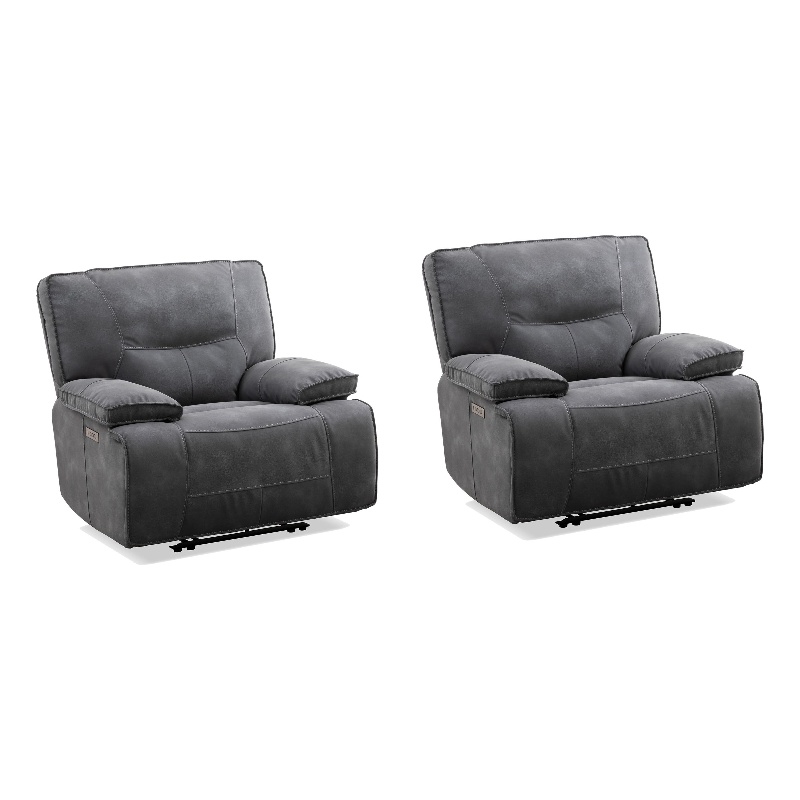 Parker Living Gladiator Cobalt Zero Gravity Power Recliner Two Pack