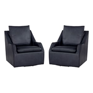 Parker Living Asher Steamboat Marine Swivel Accent Chair Two Pack