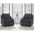 Parker Living Asher Steamboat Marine Swivel Accent Chair Two Pack