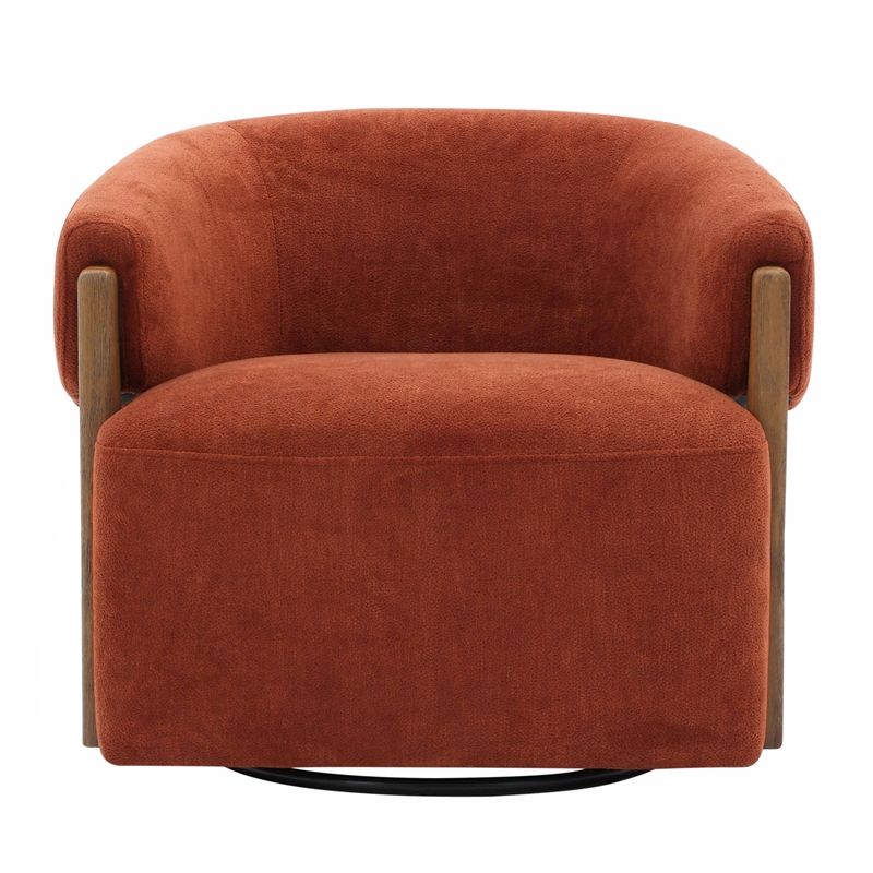 Parker Living Finley Island Rust Swivel Accent Chair Two Pack