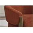 Parker Living Finley Island Rust Swivel Accent Chair