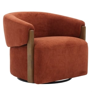 Parker Living Finley Island Rust Swivel Accent Chair
