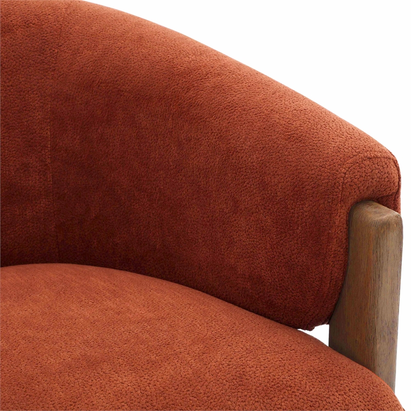 Parker Living Finley Island Rust Swivel Accent Chair