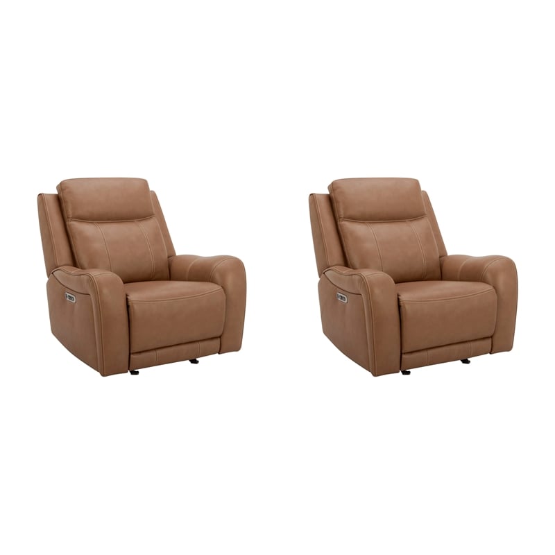 Parker Living Haywood Butternut Power Glider Recliner Two Pack