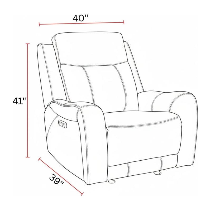 Parker Living Haywood Butternut Power Glider Recliner Two Pack