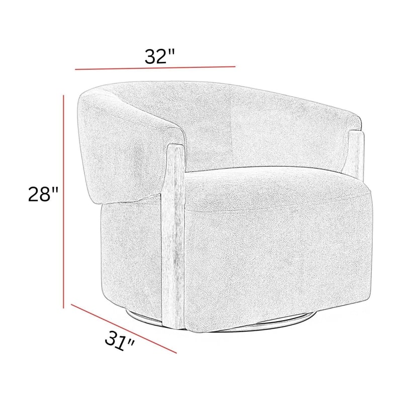 Parker Living Finley Island Teal Swivel Accent Chair Two Pack