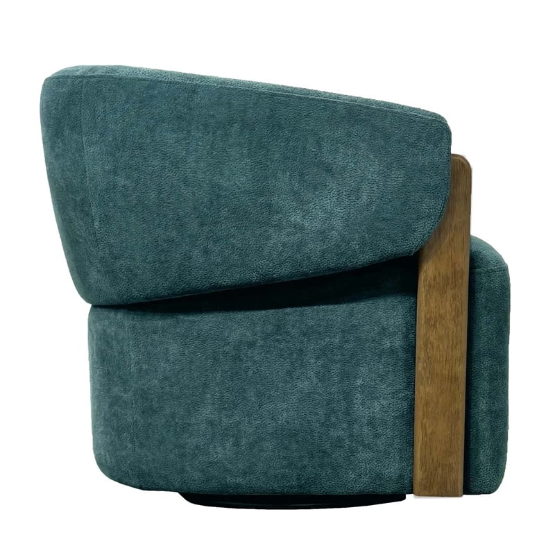 Parker Living Finley Island Teal Swivel Accent Chair Two Pack
