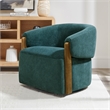 Parker Living Finley Island Teal Swivel Accent Chair