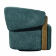 Parker Living Finley Island Teal Swivel Accent Chair