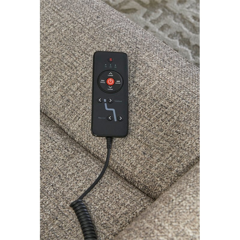 Parker Living Penfield Frappe Power Zero Gravity Recliner with Heat & Massage