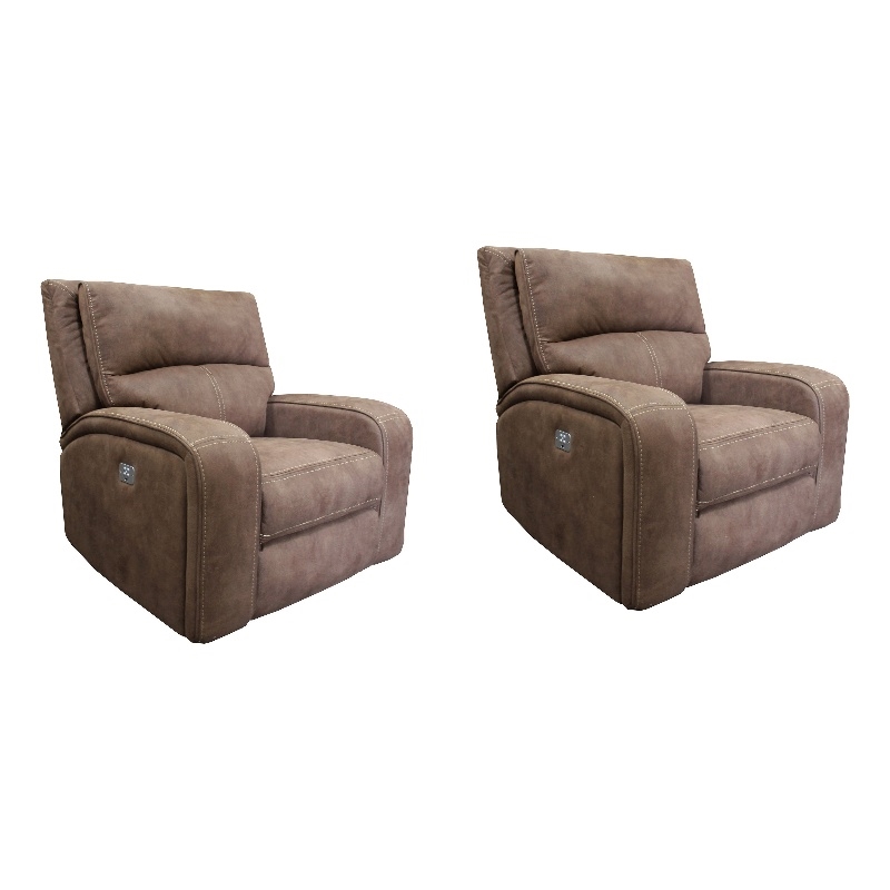 Parker Living Polaris Kahlua Power Recliner Two Pack