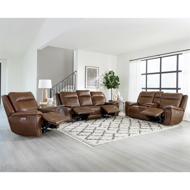 Parker Living Jameson Hickory Power Zero Gravity Recliner Two Pack